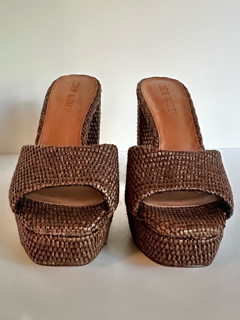 Steve Madden Joel Platform Block Heel Sandal - Picture 3 of 7